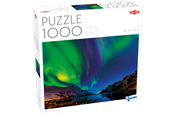 Puzzels - Tactic 1000 pcs puzzle: Northern Lights in Tromso - 56647
