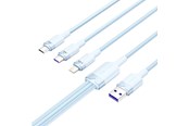 USB-kabel - Vention USB 2.0 A naar 3-in-1 6A-kabel CTRLG 1.5M (blauw) - CTRLG