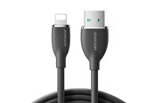 USB-kabel - Joyroom Kabel Colorful 3A USB naar Lightning SA29-AL3 / 3A / 1,2m (zwart) - SA29-AL3 1.2m black