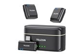 Mobiel - Overige accessoires - TELESIN draadloze dasspeldmicrofoon + powerbank voor telefoons (USB-C) - P5-MCP-01