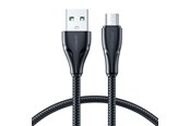 USB-kabel - Joyroom Kabel naar Micro USB-A / Surpass / 0.25m S-UM018A11 (black) - S-UM018A11 0.25m Bla