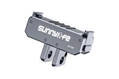 Accessoires voor actiecamera's - Sunnylife Aluminium dubbelrichtings-montageadapter voor Osmo Nano / Action 6 - ON-AD108