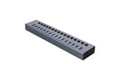 USB hub - ORICO BT2U3-16AB Hub 16x USB-A 3.0 with switches - gray USB hub - 16 - USB 3.0 - Grijs - BT2U3-16AB-EU-GY-BP-HU