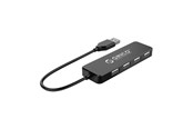 USB hub - ORICO FL01 USB-A Hub Docking Station 4x USB-A 2.0 - Black USB hub - 4 - USB 2.0 - Zwart - FL01-BK-BP-HW-HU