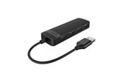 USB hub - ORICO FL02 USB-A Hub Docking Station 4x USB-A 2.0 - Black USB hub - 4 - USB 2.0 - Zwart - FL02-BK-BP-HW-HU