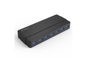 USB hub - ORICO Hub Orico H7928-U3-V1 7x USB-A 3.0 - black USB hub - 7 - USB 3.0 - Zwart - H7928-U3-V1-EU-BK-BP-HU