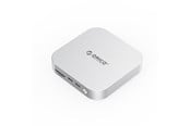 Docking station - ORICO MiniLink 9-in-1 Docking Station with M.2 SSD Hard Drive Bay - Silver - M49P-EU-SV-BP