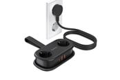 Voedingskabel (extern) - ORICO AP3 20W GaN 5in1 Power Strip 2x AC + 2x USB-A + 1x USB-C - Black - AP3-2A2U1C-PRO-EU-BK-HU