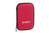Harde schijf accessoires - ORICO PHD-25 protective case for a 2.5" portable drive - red - PHD-25-RD-EP-HU