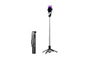 Mobiel - Overige accessoires - ORICO Selfie stick Orico SPN100 1/4" tripod for phone camera with 360 degree rotation Bluetooth 5.2 - black - SPN100-BK-BP-HU
