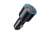 Mobiel - Adapters & Opladers - ORICO HyperDrive 165W USB-A + 2x USB-C Car Charger - Black - HD-165-1A2C-BK-EP-HU