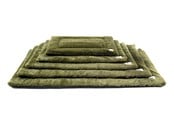 Honden - 51 Degrees North 51 - Supersoft - Bench Cushion - Dark Green - XXL: - 513015