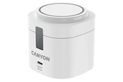 Mobiel - Adapters & Opladers - Canyon WCS-205 15W Qi2 2-in-1 draadloze oplader, Wit - CNS-WCS405WW/A