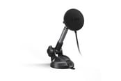 Mobiel - Overige accessoires - SBS Telescopic smartphone holder with inductive chargerwith suction cup compatible with MagSafe - black - TESUPPMAG15WLONGARM