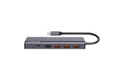 USB hub - Canyon DS-16 13-in-1 USB-C-hub 4K, grijs USB hub - Grijs - CNS-TDS16