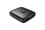 Beelscherm- en tv-kabel - ORICO AS2-A1 HDMI Adapter Bi-directional Splitter - Black - HS2-A1-BK-EP-HU