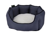 Honden - Nobby ECO Komfort seng oval ESAT 45 cm Mørkegrå - L61842