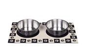 Honden - Nobby MAGNETIC-Set m. to skåle 920 ml - L73817