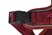 Honden - 51 Degrees North 51 - Wanderful - H Harness - Trail - Burgundy - XL - 51AWFHT206