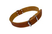 Honden - Nobby Halsbånd TABIL 60 cm (47-54 cm) 30 mm Cognac - L80924-98