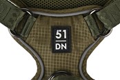 Honden - 51 Degrees North 51 - Wanderful - H Harness - Trail - Khaki - S - 51AWFHT403