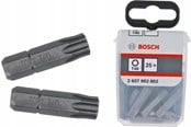 Boren en bits - Bosch 2 607 002 502 EXH T40 x 25 mm screwdriver bit 25 pcs - 2607002502