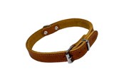 Honden - Nobby Halsbånd TABIL 45 cm (35-40 cm) 18 mm Cognac - L80922-98