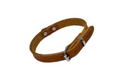 Honden - Nobby Halsbånd TABIL 40 cm (31-36 cm) 16 mm Cognac - L80921-98