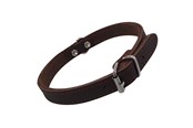 Honden - Nobby Halsbånd TABIL 40 cm (31-36 cm) 16 mm Brun - L80921-03