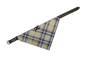 Honden - Nobby Læderhalsbånd m/tørklæde XS Brun - L74201-03