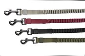 Honden - 51 Degrees North 51 - Wanderful - Leash - Nylon - Bungee Flat - Bla - 51AWFLE3301