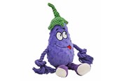 Honden - Nobby Plys Aubergine med reb 37 cm - L53045