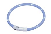 Honden - Nobby LED halsbånd Puppy lyseblå Ø 45 cm - L77033