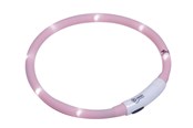 Honden - Nobby LED halsbånd Puppy pink Ø 45 cm - L77032