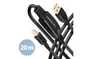 Onder categorisatie - AXAGON ADR-220B USB 2.0 A-M -> B-M actieve verbindings-/repeaterkabel 20m - Kabel - Digitaal/Data USB-kabel - ADR-220B