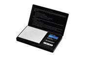 Keukenweegschalen - Wozinsky Keukenweegschalen WDW-1000 Jewelry Scale 200g 0.01g Precision Illuminated - Black - 5907769388545