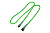 Voedingskabel (extern) - Nanoxia - fan power extension cable - 3 pin Molex to 3 pin Molex - 60 cm - NX3PV60NG
