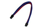 Voedingskabel (extern) - Nanoxia - power extension cable - 8 pin PCIe power to 8 pin PCIe power - 30 cm - NX8PE3EGWS