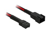 Voedingskabel (extern) - Nanoxia Single Sleeve - fan power extension cable - 3 pin Molex to 3 pin Molex - 30 cm - NX3PV3ESR