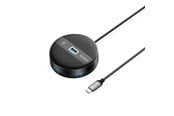 USB hub - ORICO YS1-C2 4-port USB hub 1x USB-A 3.0 3x USB-A 2.0 0.3 m - black USB hub - 4 - USB 3.0 - Zwart - YS1-C2-03-BK-BP