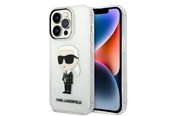 Mobiel - Covers & Cases - Karl Lagerfeld Ikonik Karl case for iPhone 14 Pro - transparent - 3666339087104