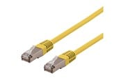 Netwerk - kabel - Deltaco patch cable - yellow - Geel - STP-62GLAU