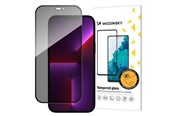 Mobiel - Beschermend glas - Wozinsky Privacy Glass met Anti Spy-filter voor iPhone 15 - zwart - 5907769309083
