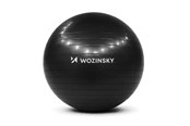 Sport & Fitness - Wozinsky WGB65BB gymnastiek oefenbal 65 cm - zwart - 5907769384103