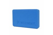 Sport & Fitness - Wozinsky WKDJ-B1 yogablok voor Pilates en stretchoefeningen - blauw - 5907769384455