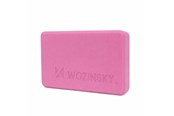 Sport & Fitness - Wozinsky WKDJ-P yogablok voor Pilates en stretchoefeningen - roze - 5907769384462