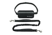 Sport & Fitness - Wozinsky WPST-01 Heupriem met etui en elastische lijn voor hardlopen met een hond - Zwart - 5907769384974