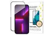 Mobiel - Overige accessoires - Wozinsky Gehard glas Case Friendly Full Glue iPhone 15 - zwart - 9145576280300