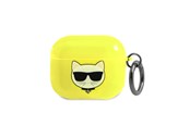 Mobiel - Overige accessoires - Karl Lagerfeld Choupette Case for AirPods 3 - Yellow - 3666339009243