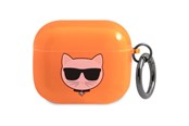 Mobiel - Overige accessoires - Karl Lagerfeld Choupette case for AirPods 3 - orange - 3666339009304